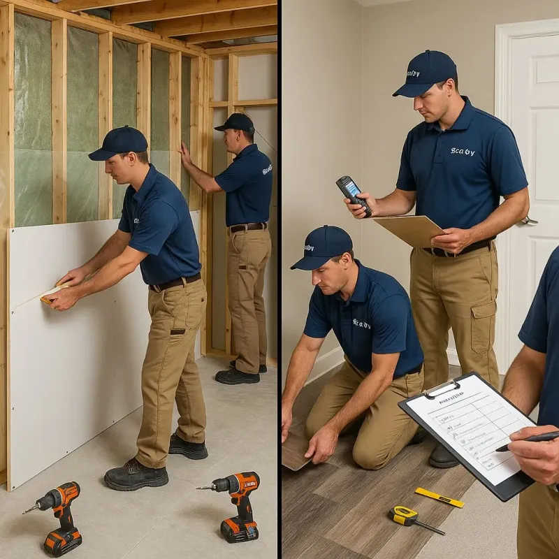 Repairs and Reconstruction process in Moultonborough, NH