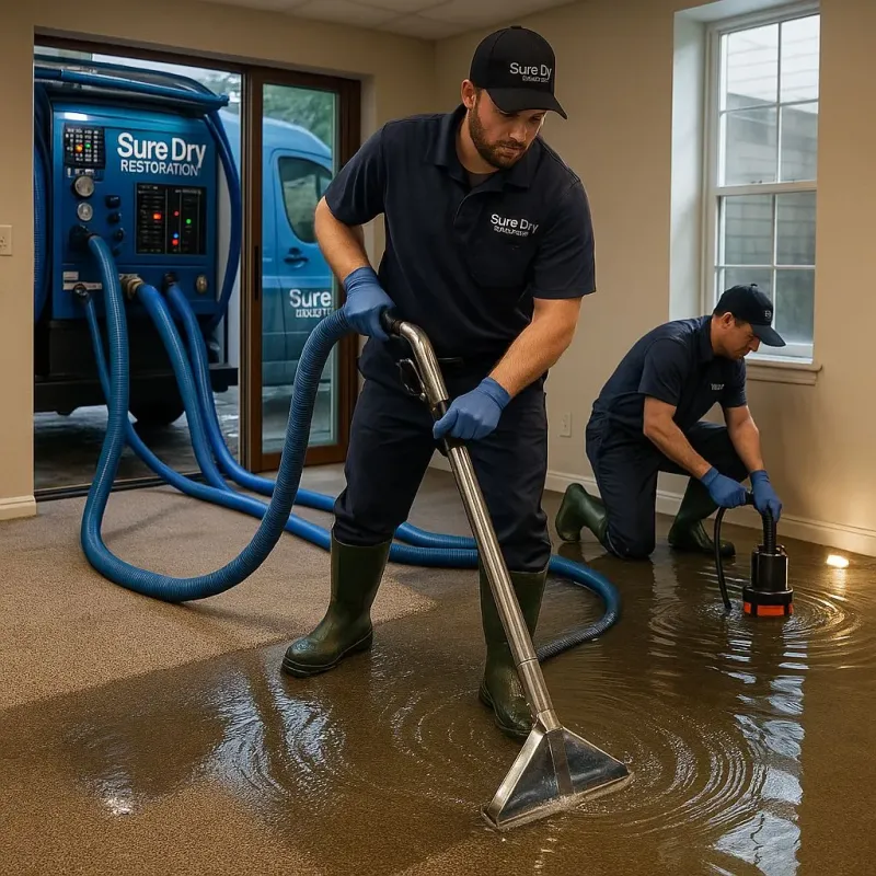 Water Extraction and Removal process in Moultonborough, NH